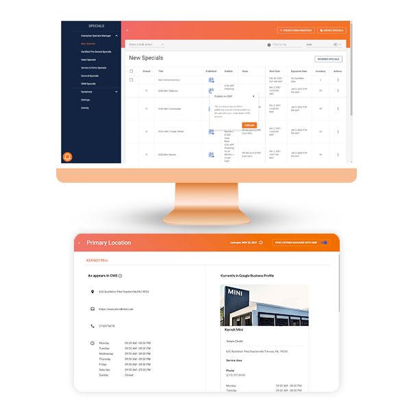 Listings Manager For Mini