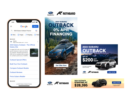 Subaru Banner Ads